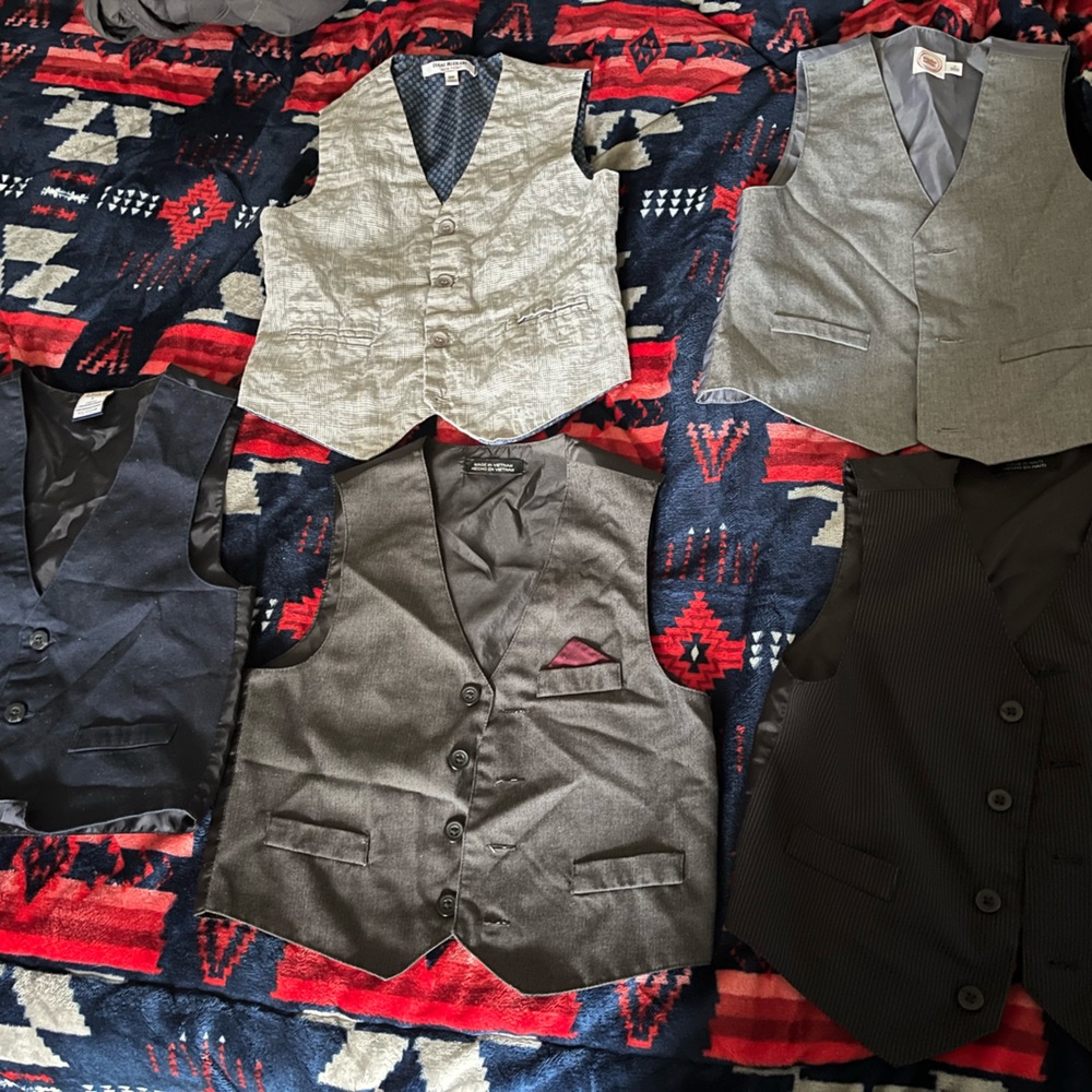 Boys Vests.
